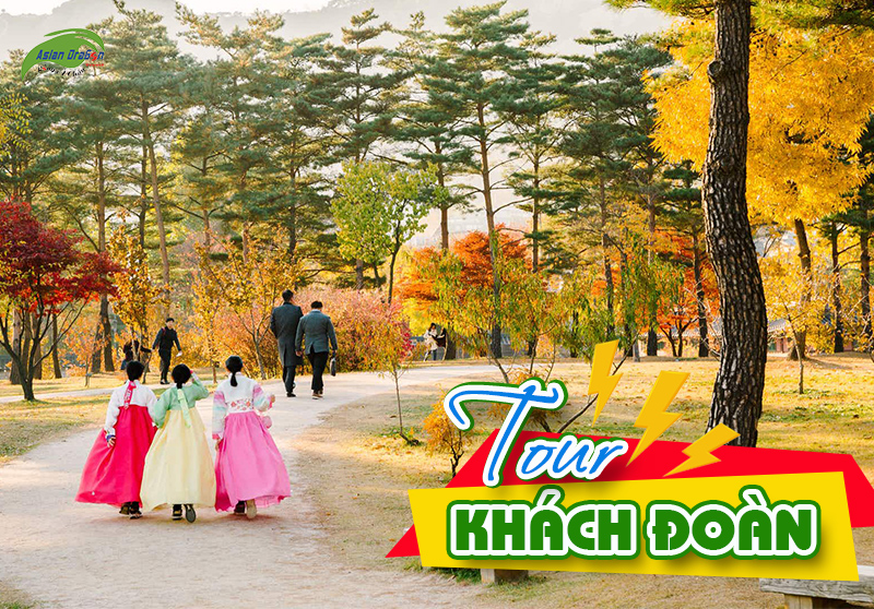 Du lịch Hàn Quốc mùa thu Seoul - Nami - Everland khách đoàn